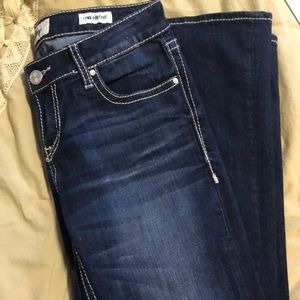 Buckle (DayTrip) boot cut jeans.